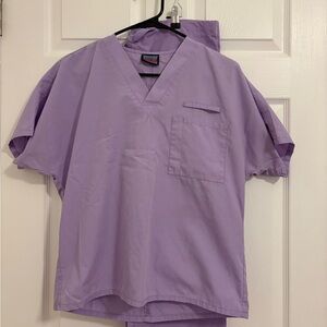 Purple Women’s Scrub Set